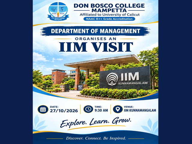 Educational Visit to IIM Kozhikode